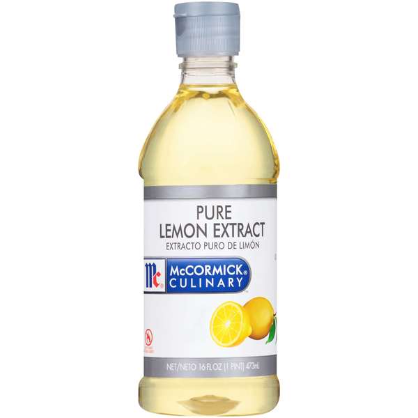 Mccormick McCormick Lemon Extract Pure 1 Pint Bottle, PK6 900023550
